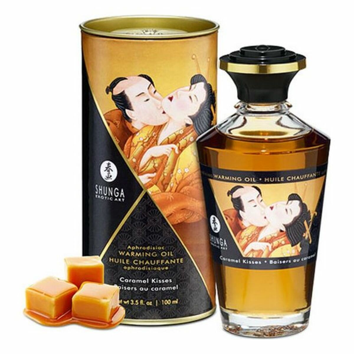 Shunga Erotische Massageolie Shunga Karamel (100 Ml)