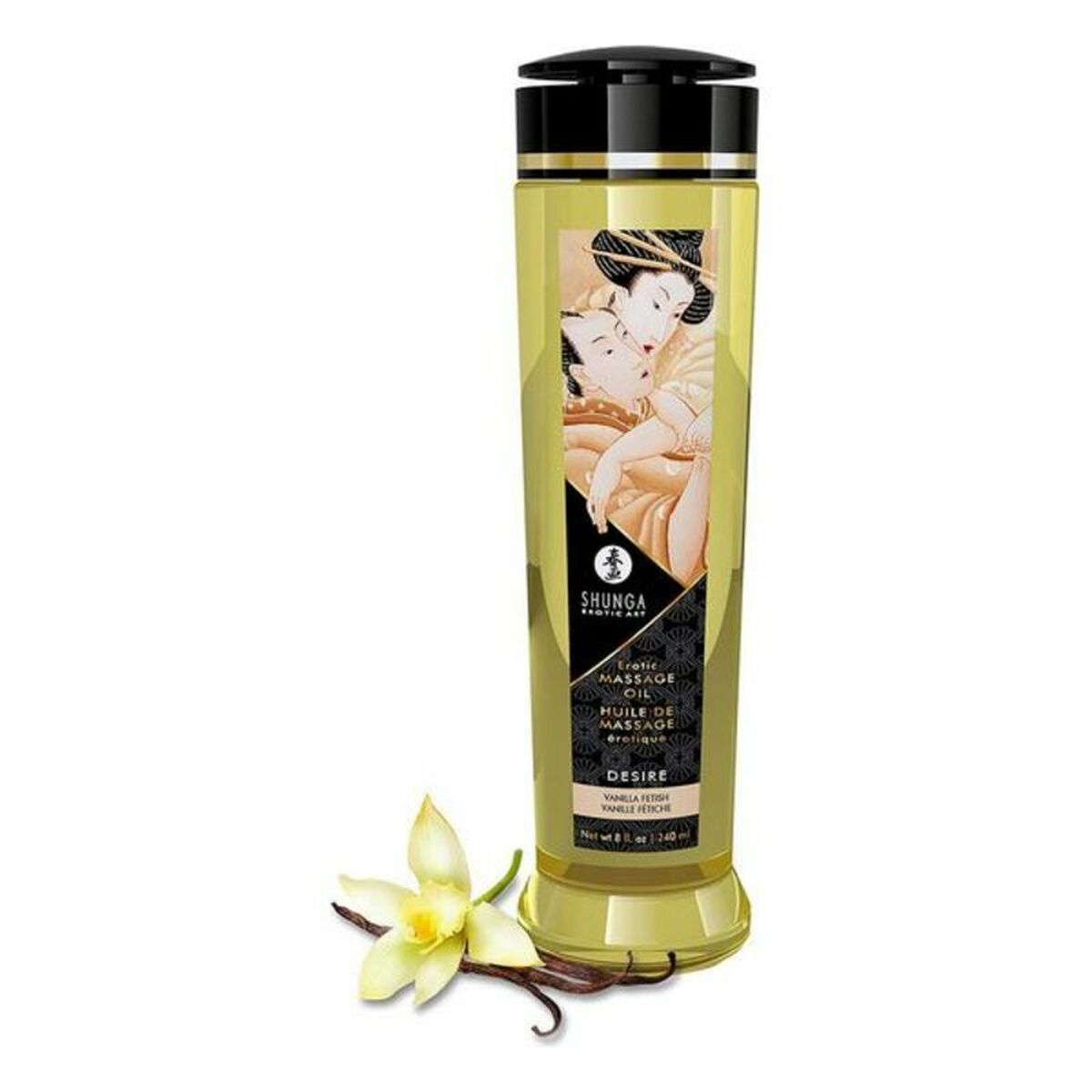 Shunga Erotische Massageolie Shunga Desire Vanille (240 Ml)