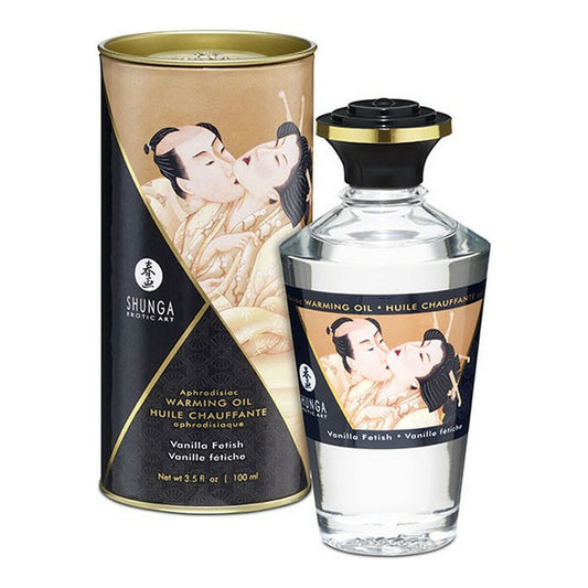 Shunga Olie Met Warmte-Effect Vanille Shunga 100 Ml