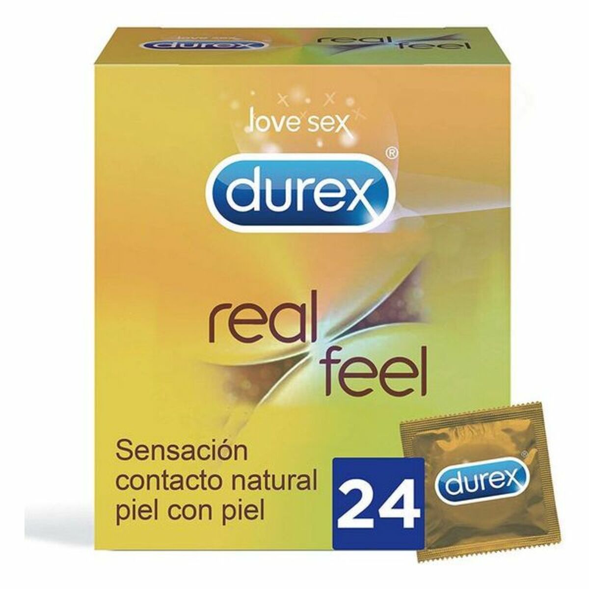 Durex Condooms Durex Real Feel (24 Uds)