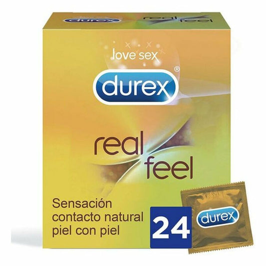 Durex Condooms Durex Real Feel (24 Uds)