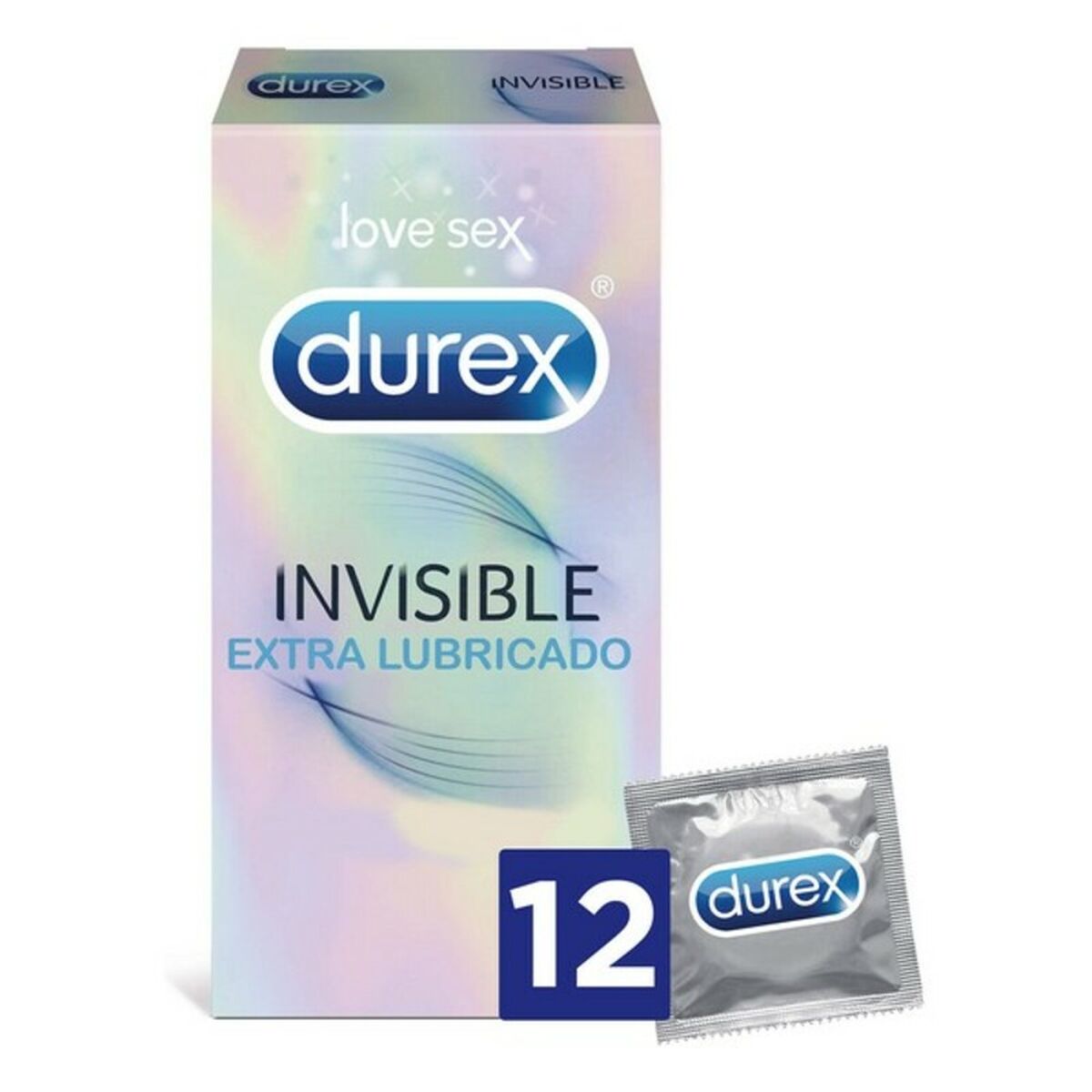 Durex Onzichtbare Condooms Met Extra Glijmiddel Durex 5052197049169 24 Stuks (12 Uds)