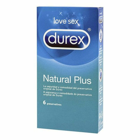 Durex Condooms Durex Natural Plus 6 Onderdelen